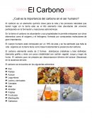El carbono. ¿Cuál es la importancia del carbono en el ser humano?