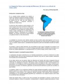 La integración física como anclaje del Mercosur (En torno a un artículo de Celso Lafer)