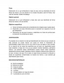 PROYECTO DEL GEL ANTIBACTERIAL