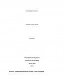 Análisis carta de Estanislao Zuleta a los maestros