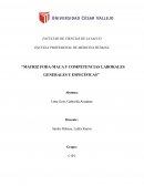 “MATRIZ FODA-MACA Y COMPETENCIAS LABORALES GENERALES Y ESPECÍFICAS”