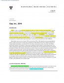 GAP INFORME DE SU EVOLUCIÓN