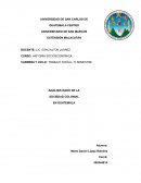 ANALISIS INICIO DE LA SOCIEDAD COLONIAL EN GUATEMALA