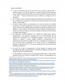ANÁLISIS ECONÓMICO