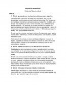 Actividad de aprendizaje 1 Evidencia tipo de clientes