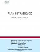 Plan estrategico evaluacion N° 1