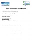 Proyecto: Fuerza de Ventas DELECTRIC