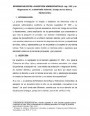 DIFERENCIAS ENTRE LA ADOPCIÓN ADMINISTRATIVA Y JUDICIAL