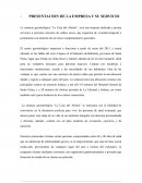 PRESENTACION DE LA EMPRESA Y SU SERVICIO. “La Casa del Abuelo”