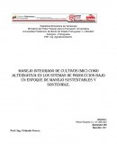 Manejo integrado de cultivos