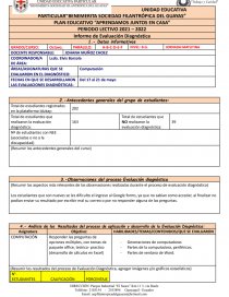 PLAN EDUCATIVO “APRENDAMOS JUNTOS EN CASA”. Página 1