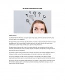 Ejemplo de plan estratégico de vida