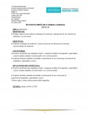 Medida de longitud y tiempo