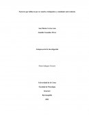 Factores que influyen por ser madre, trabajadora y estudiante universitaria