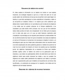 Resumen de tablero de control