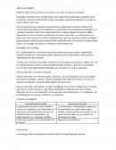 ¿Qué es sociología?