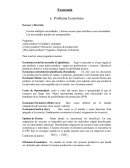 Problema Económico . Escasez y Elección