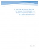 Investigación histórica y económica de México