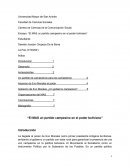 El MAS es un partido campesino en el poder boliviano