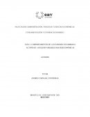 COMPORTAMIENTO DE LA ECONOMÍA COLOMBIANA . ACTIVIDAD 1 ANÁLISIS VARIABLES MACROECONÓMICAS