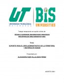 SOPORTE PARA EL ÁREA ADMINISTRATIVO DE LA FERRETERÍA Y MATERIALES KANAM