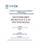Necesidades humanas y las tecnologías