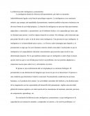 La diferencia entre inteligencia y pensamiento