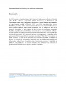 Sustentabilidad, legislación y las políticas ambientales