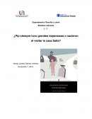 Ensayo grandes esperanzas