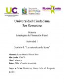 Actividad #1 Planeación Fiscal