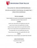 Nuevos hábitos de consumo de los peruanos en plena etapa de reactivación económica frente al covid-19