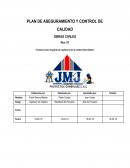 PLAN DE ASEGURAMIENTO Y CONTROL DE CALIDAD OBRAS CIVILES