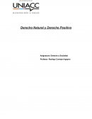 DERECHO NATURAL Y DERECHO POSITIVO