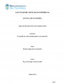 La perdida de valores fundamentales en la educación