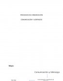 PROCESOS DE COMUNICACIÓN COMUNICACIÓN Y LIDERAZGO