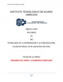 RESUMEN DEL VIDEO 1.2 NUMEROS COMPLEJOS