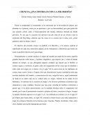 CIENCIA ¿EN CONTRA O CON LA FILOSOFÍA?