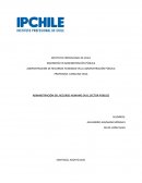 Administración del Recurso Humano en el sector público