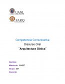 Discurso Oral ¨Arquitectura Gótica¨