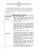 MANEJOS DE INTIMIDACIONES ESCOLARES NEUTRALIZANDO EL BULLYING