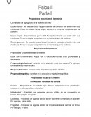 Propiedades mecánicas de la materia