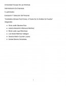 Candidatos idóneas para pymes, a través de un análisis de puestos