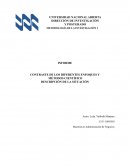 CONTRASTE DE LOS DIFERENTES ENFOQUES Y MÉTODOS CIENTÍFICO. DESCRIPCIÓN DE LA SITUACIÓN
