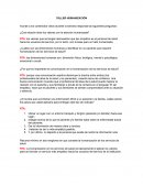 TALLER HUMANIZACIÓN