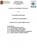 Liderazgo en enfermeria