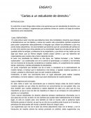 CARTAS A UN ESTUDIANTE DE DERECHO