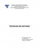 Diferentes técnicas de estudio