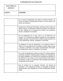 FUNDAMENTOS DE DERECHO GUIA PARA LA UNIDAD 1