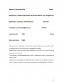 Taller de Lectura y Producción Crítica de Poesía desde una Perspectiva de Género