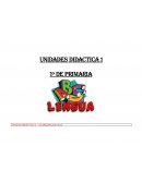 UNIDAD DIDÁCTICA 1. “ LA BIBLIOTECA DE AULA"